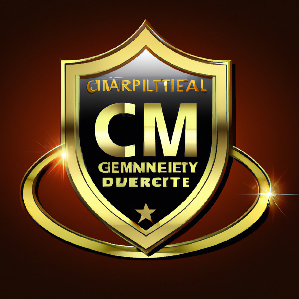 Gold compliance badge that reads Terms Certified